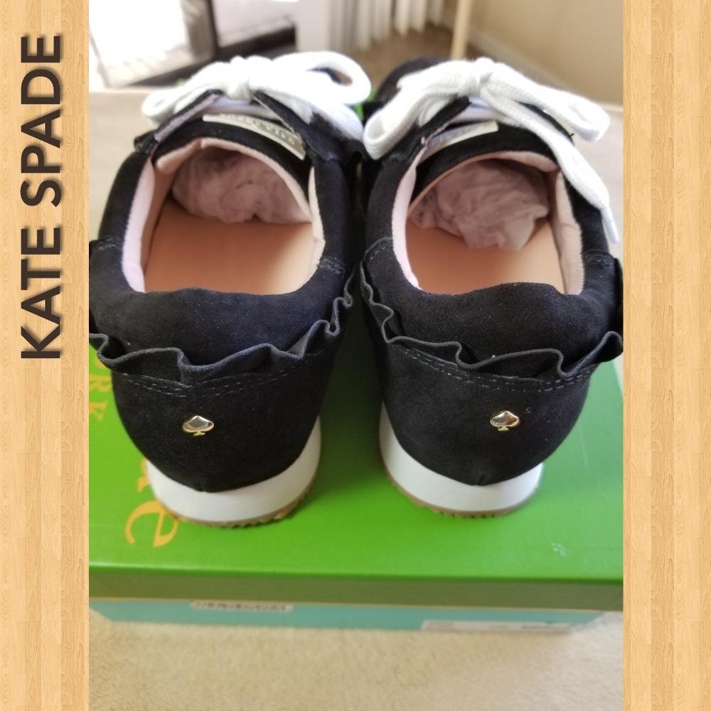 KATE SPADE NWT Women's Sneakers Black - Picture 6 of 8